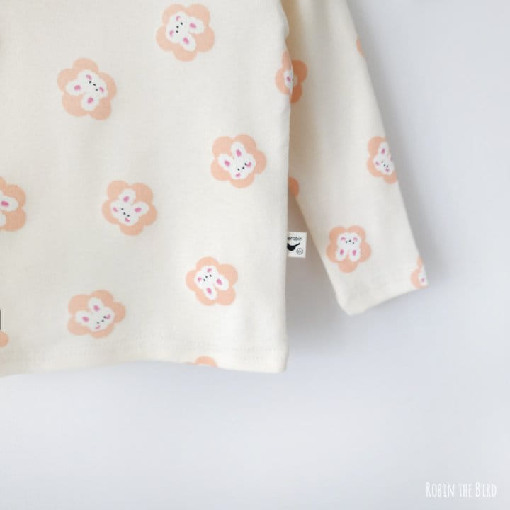 Saerobin - Korean Children Fashion - #todddlerfashion - Flower Rabbit Easywear  - 8