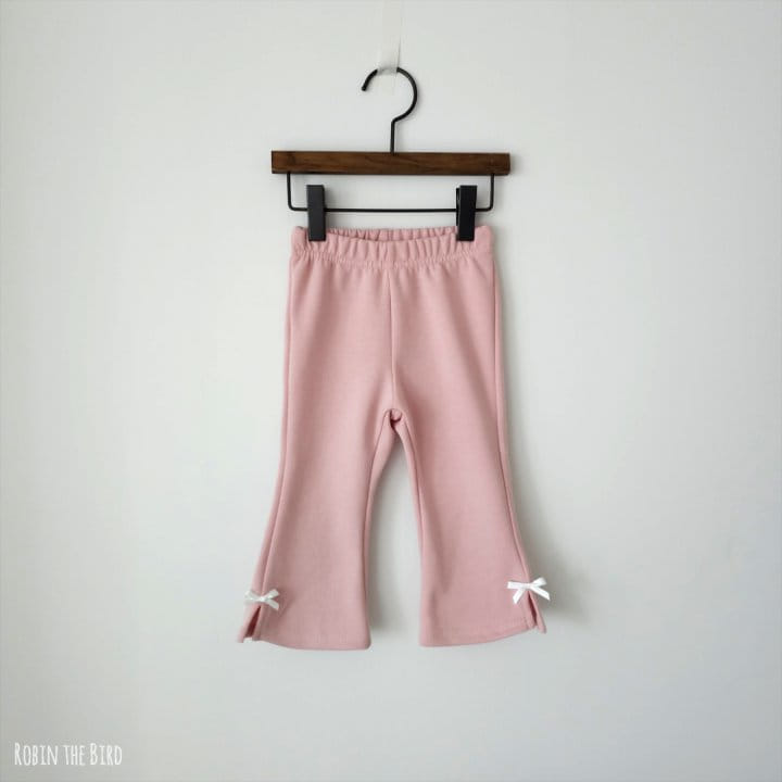 Saerobin - Korean Children Fashion - #todddlerfashion - Ribbon Boots Cut Pants - 3