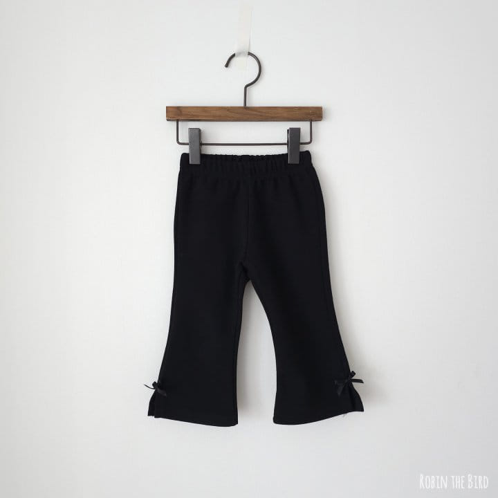 Saerobin - Korean Children Fashion - #todddlerfashion - Ribbon Boots Cut Pants - 4