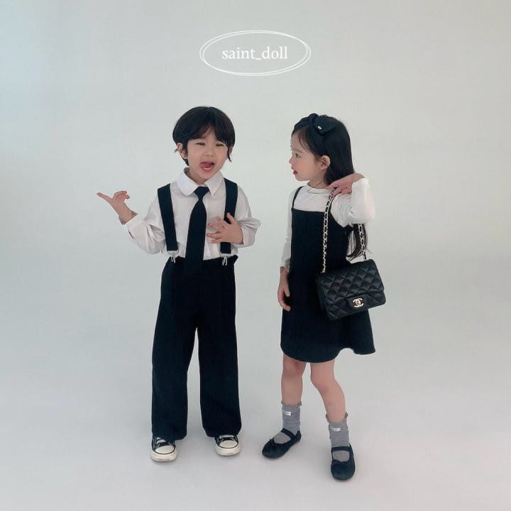 Saint Doll - Korean Children Fashion - #childofig - Diagonal Neck Tie - 5