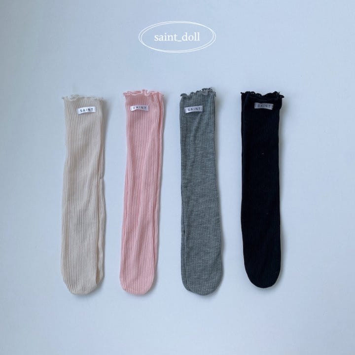 Saint Doll - Korean Children Fashion - #littlefashionista - Spring  Knee Socks - 2