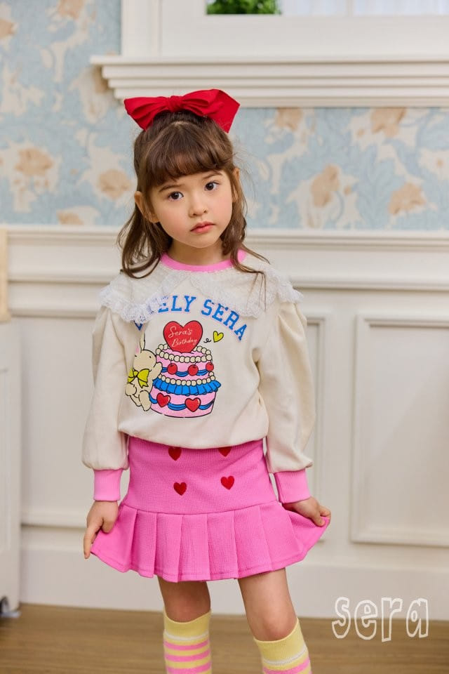 Sera - Korean Children Fashion - #childrensboutique - Wrinkle Skirt