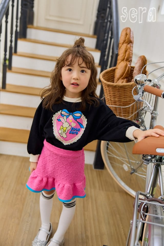 Sera - Korean Children Fashion - #discoveringself - Dia Jacquard Frill Skirt