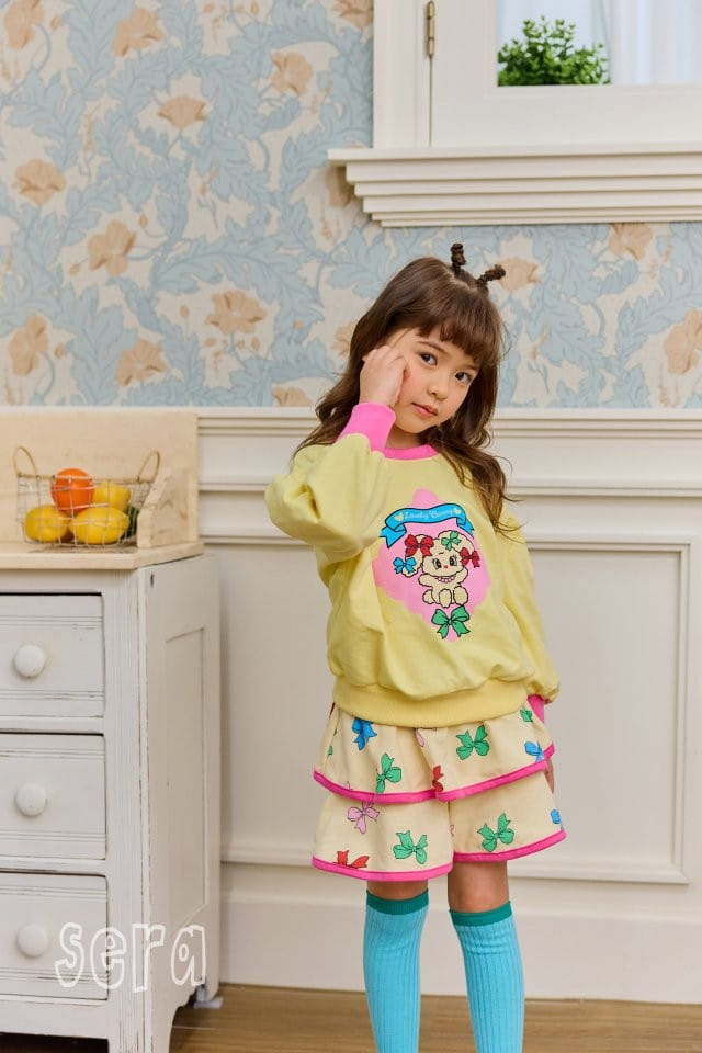 Sera - Korean Children Fashion - #discoveringself - Petite Ribbon Puff Sweatshirt - 9