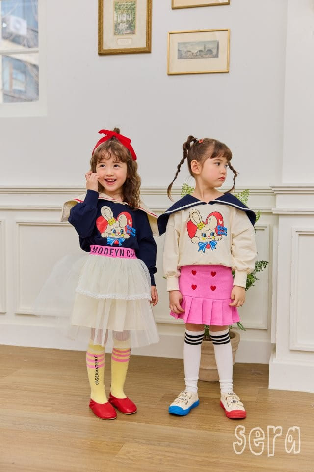 Sera - Korean Children Fashion - #fashionkids - Apron Sha Skirt - 6
