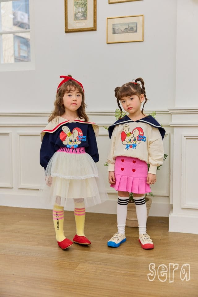 Sera - Korean Children Fashion - #kidsshorts - Apron Sha Skirt - 7