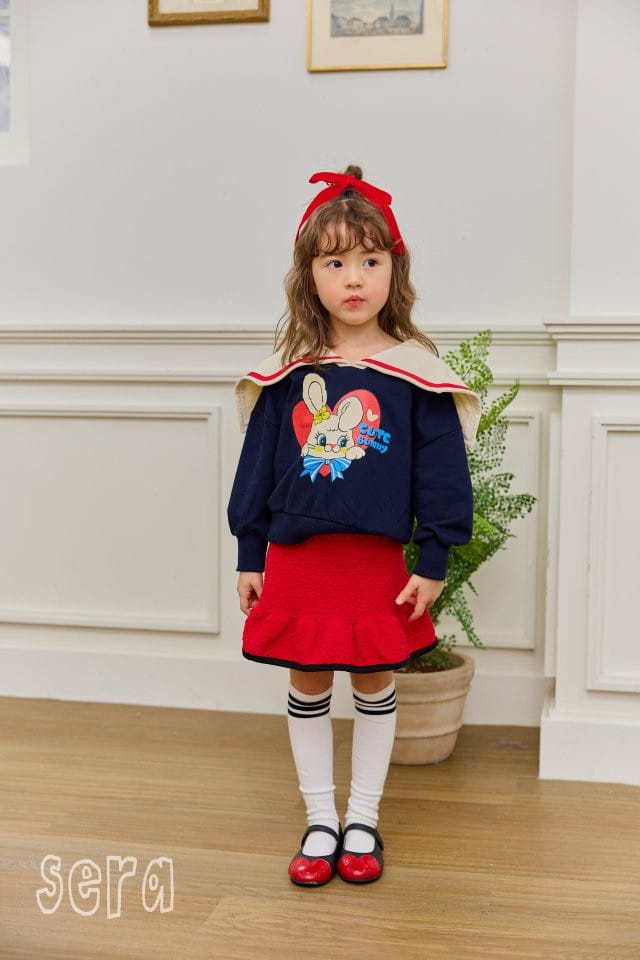 Sera - Korean Children Fashion - #kidsshorts - Dia Jacquard Frill Skirt - 3