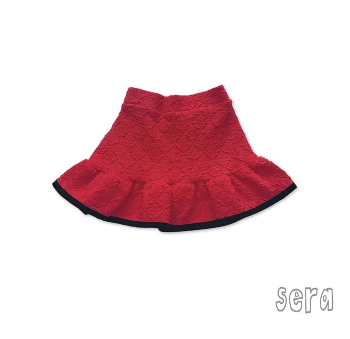 Sera - Korean Children Fashion - #kidzfashiontrend - Dia Jacquard Frill Skirt - 5