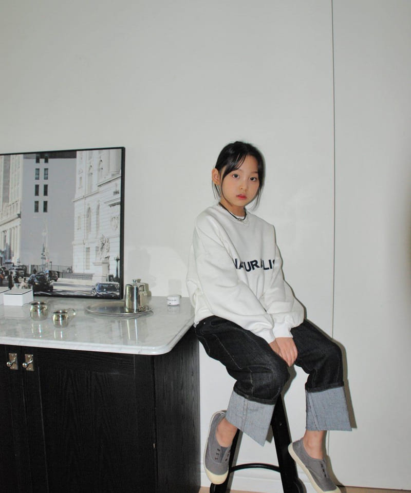 Shurrcca - Korean Children Fashion - #discoveringself - Span Roll Up Jeans
