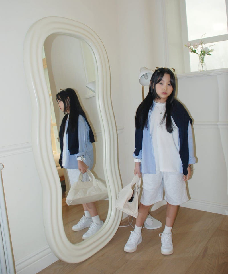 Shurrcca - Korean Children Fashion - #magicofchildhood - Blue Shirt - 5