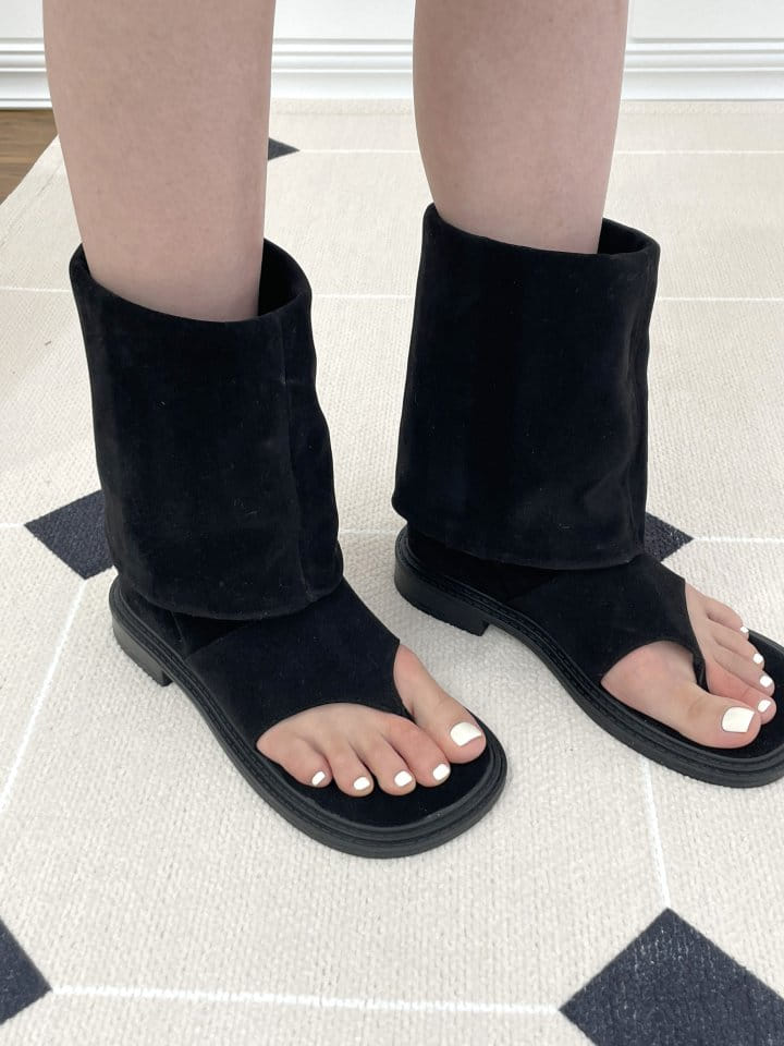 Ssangpa - Korean Women Fashion - #restrostyle - BU 1104 Slipper & Sandals - 3