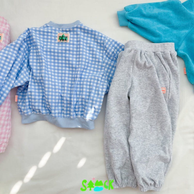 Stick - Korean Children Fashion - #designkidswear - Still Terry Jogger Pants With Mom - 4