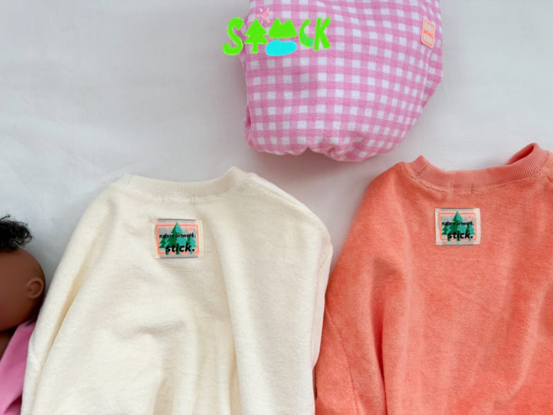 Stick - Korean Children Fashion - #kidsshorts - Stick Terry Sweatshirt With Mom - 5