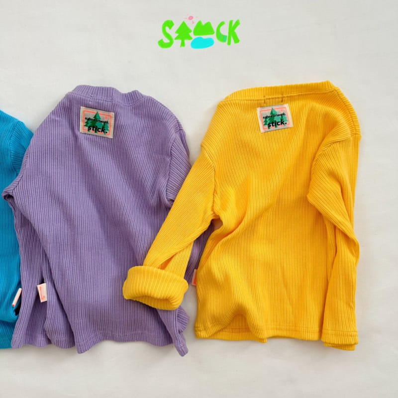 Stick - Korean Children Fashion - #kidsstore - Spring Rib Tee - 2