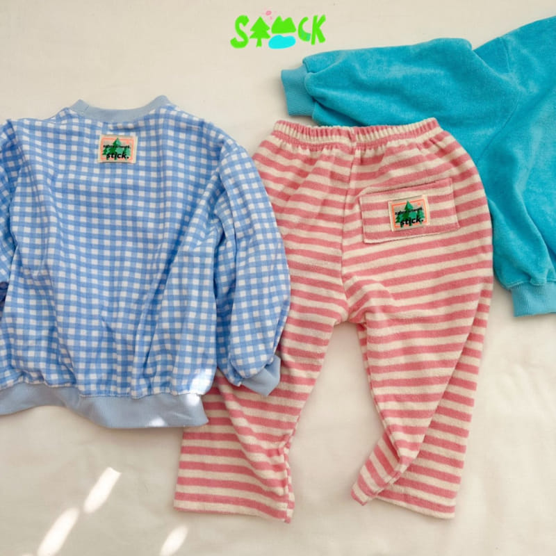 Stick - Korean Children Fashion - #magicofchildhood - Cotton Candy Terry Sweatshirt With Mom - 4