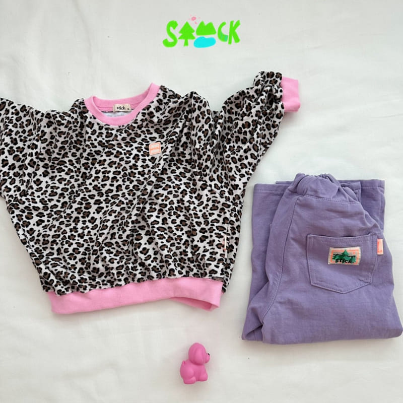 Stick - Korean Children Fashion - #minifashionista - Grape Pants With Mom - 8