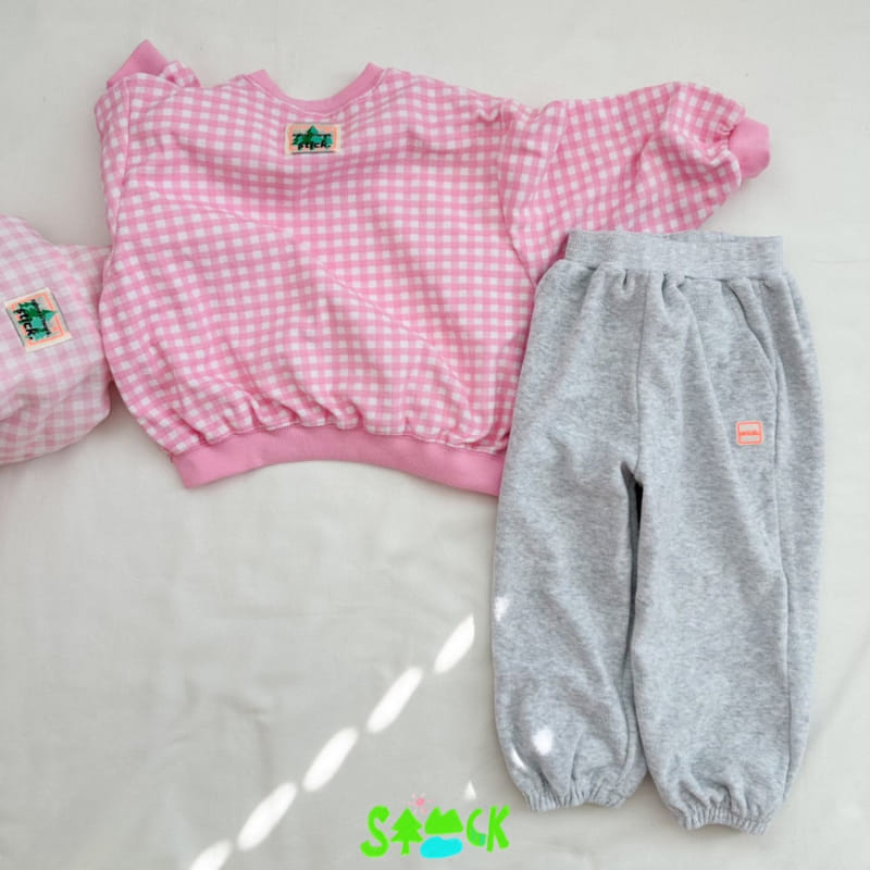 Stick - Korean Children Fashion - #todddlerfashion - Cotton Candy Terry Sweatshirt With Mom - 6