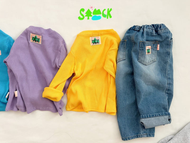 Stick - Korean Children Fashion - #toddlerclothing - Spring Rib Tee - 10