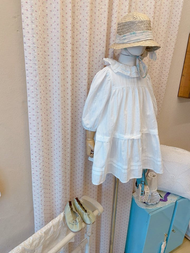 Studio M - Korean Children Fashion - #Kfashion4kids - Chloel Double Frill One-Piece - 3