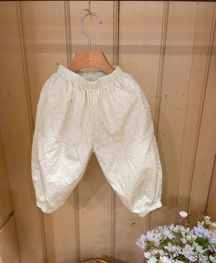 Studio M - Korean Children Fashion - #Kfashion4kids - Blossom Flower Pants - 10