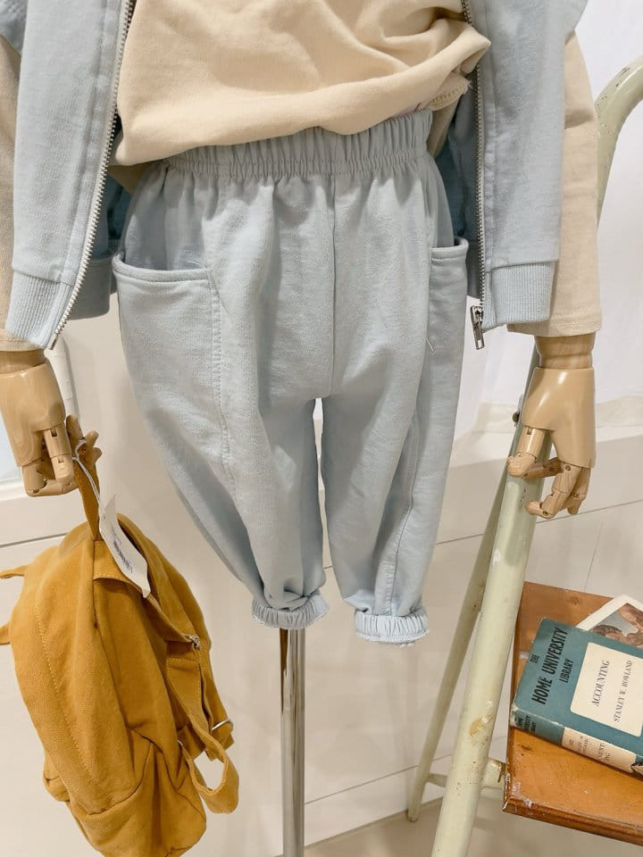 Studio M - Korean Children Fashion - #childofig - Daily Terry Pants - 2