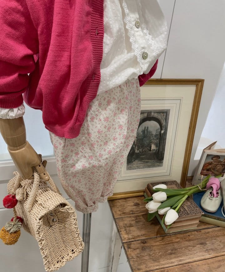 Studio M - Korean Children Fashion - #discoveringself - Blossom Flower Pants - 5