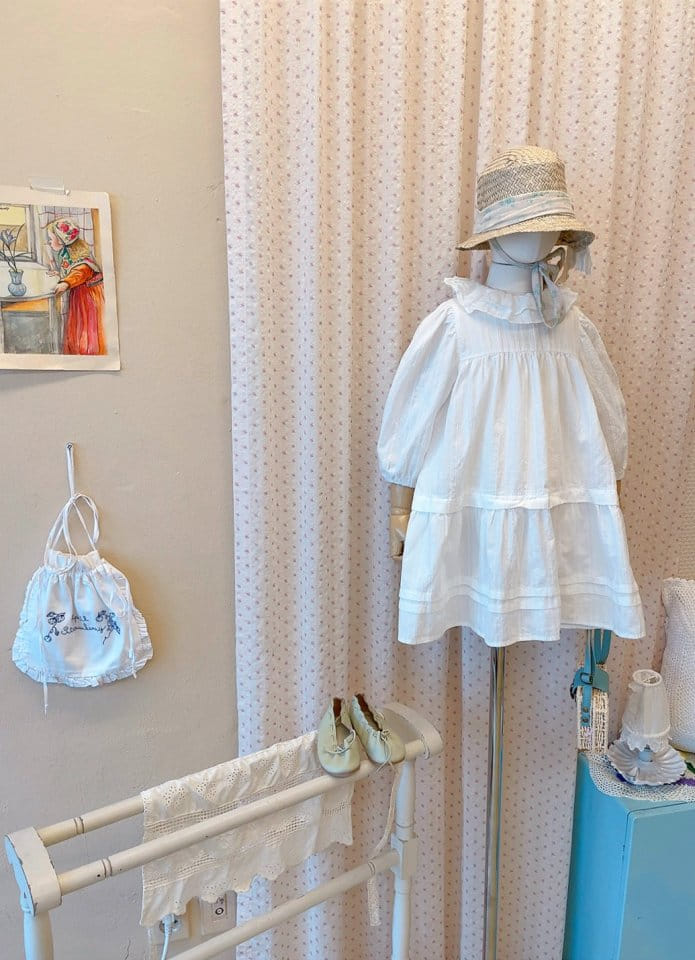 Studio M - Korean Children Fashion - #kidsstore - Chloel Double Frill One-Piece