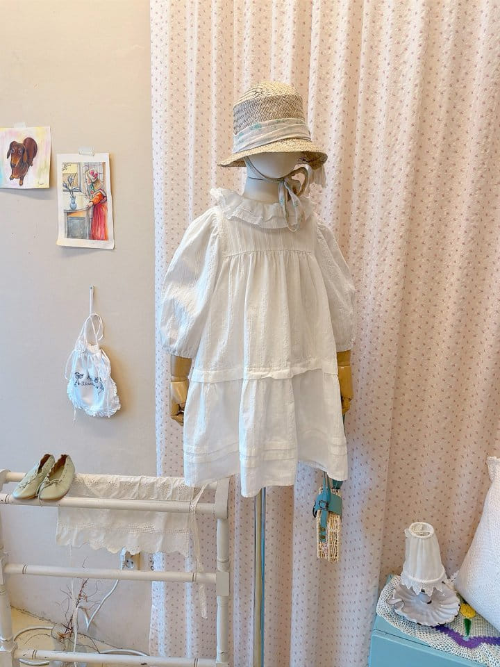 Studio M - Korean Children Fashion - #Kfashion4kids - Chloel Double Frill One-Piece - 4