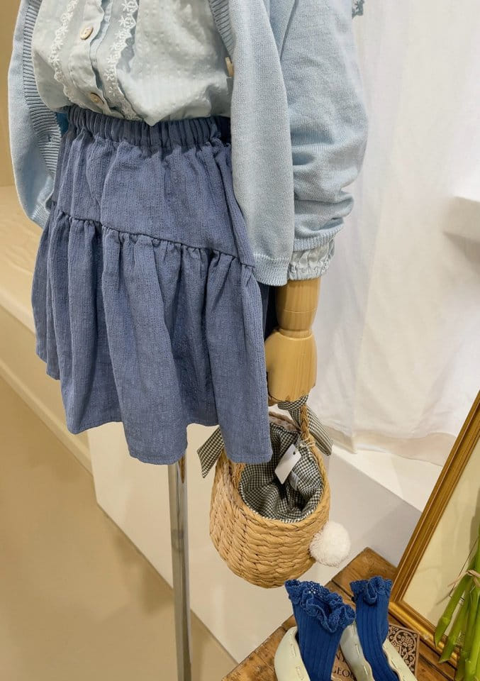 Studio M - Korean Children Fashion - #littlefashionista - Day Shirring Skirt - 5