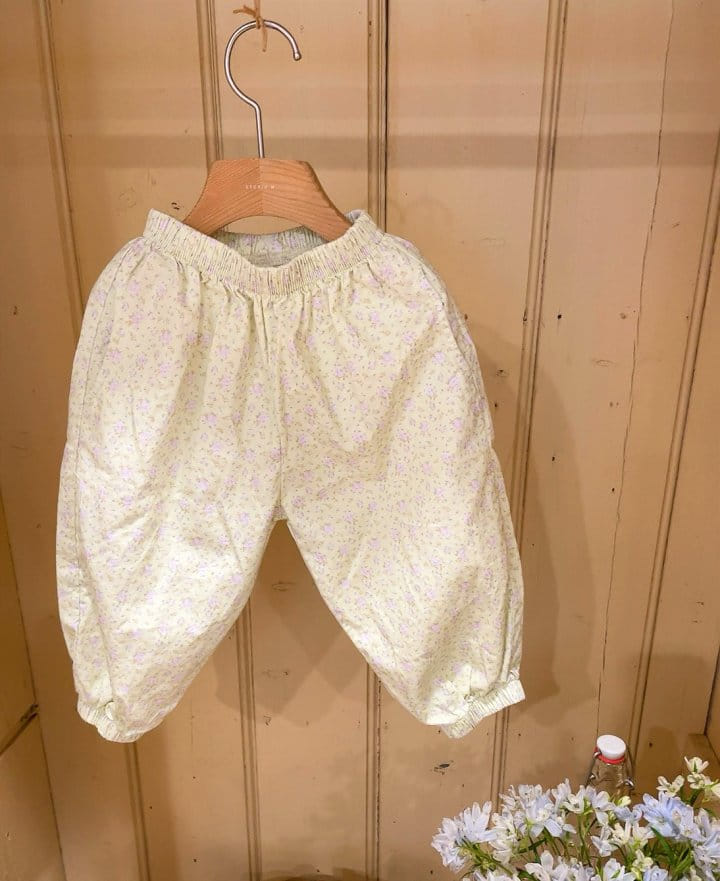 Studio M - Korean Children Fashion - #littlefashionista - Blossom Flower Pants - 11