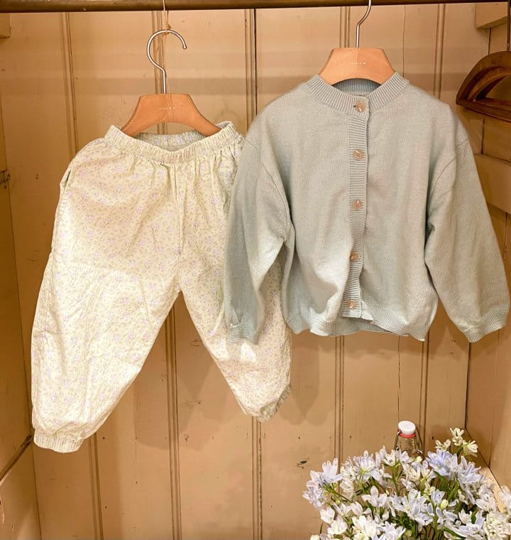 Studio M - Korean Children Fashion - #stylishchildhood - Blossom Flower Pants