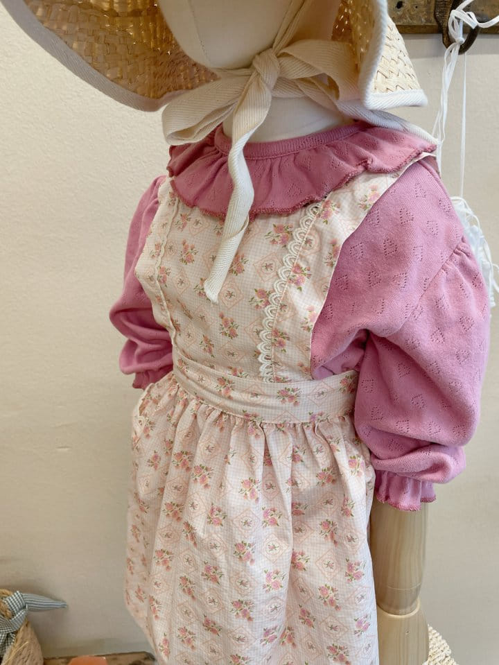 Studio M - Korean Children Fashion - #toddlerclothing - Anna Frill Tee - 6