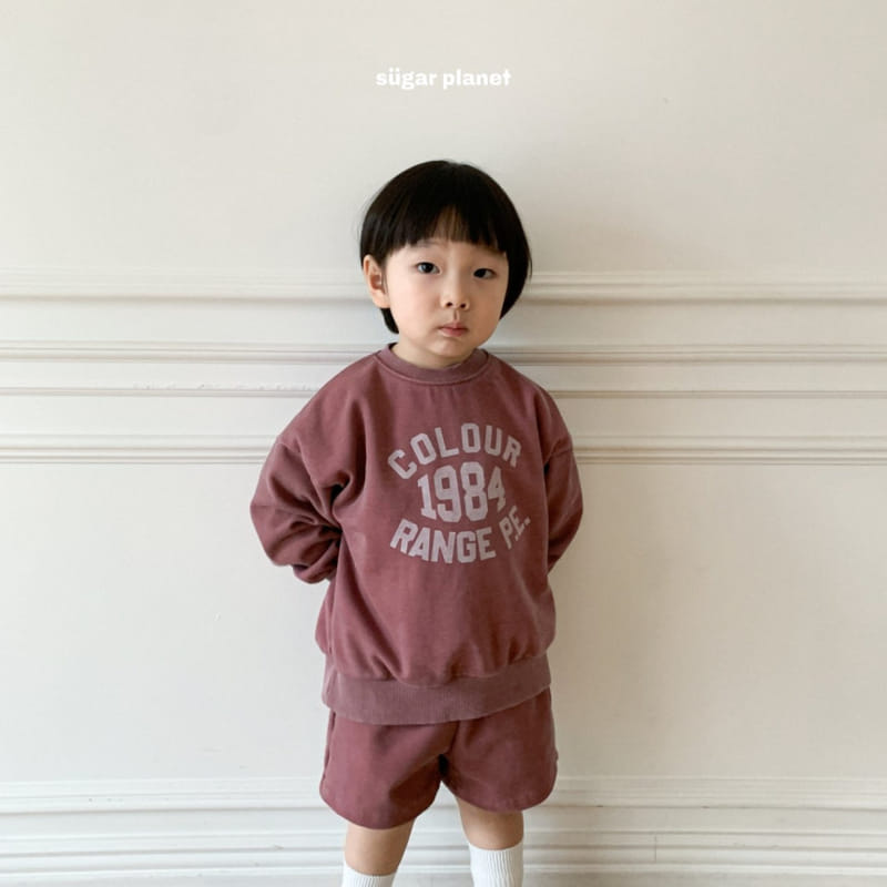 Sugar Planet - Korean Children Fashion - #childofig - Hours Pigment Top Bottom Set - 7
