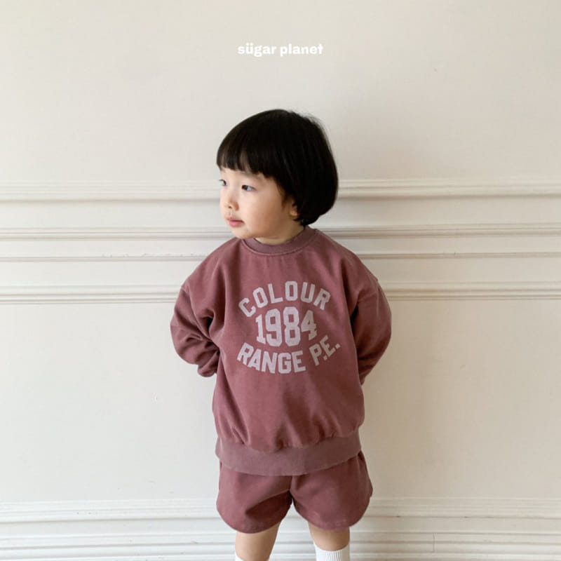 Sugar Planet - Korean Children Fashion - #designkidswear - Hours Pigment Top Bottom Set - 9