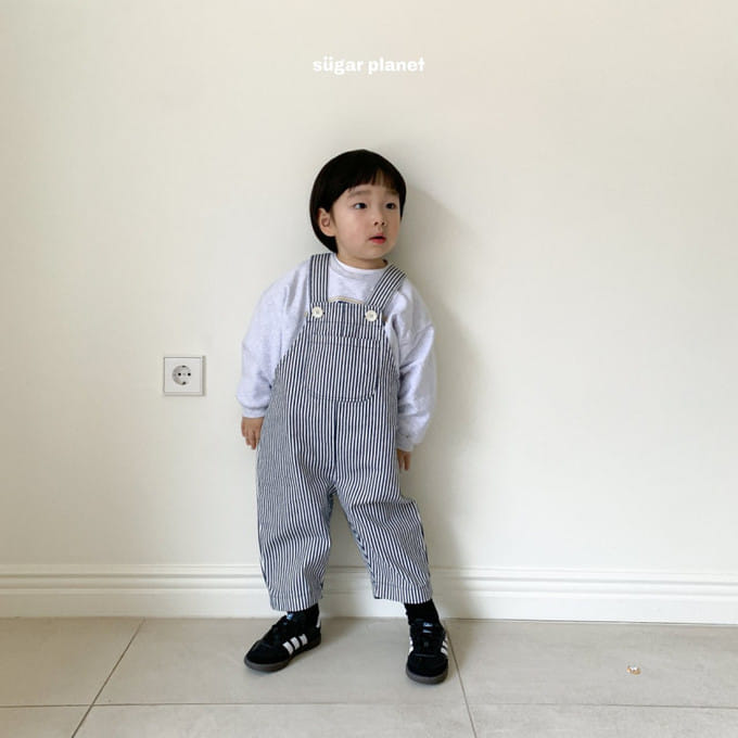 Sugar Planet - Korean Children Fashion - #fashionkids - Wiley ST Denim Dungarees 