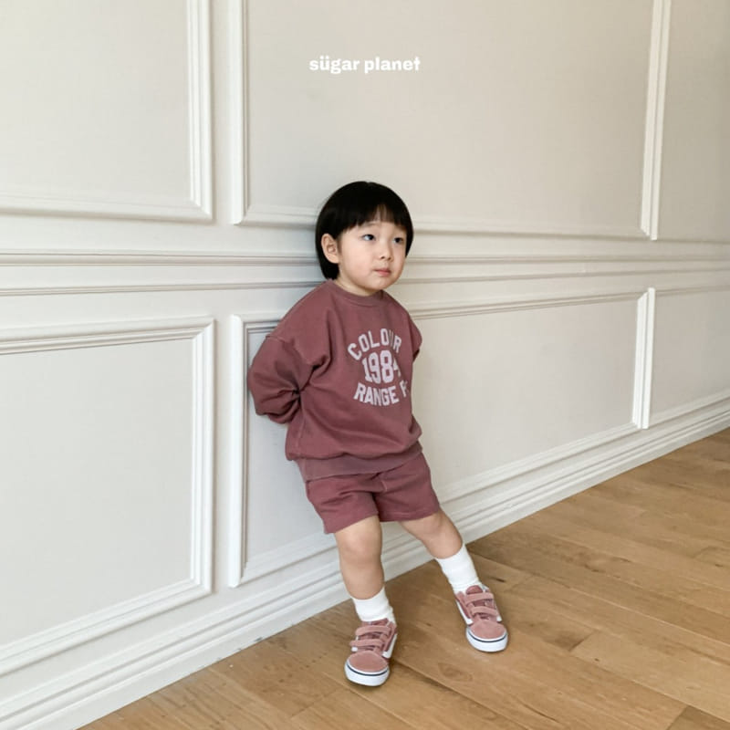 Sugar Planet - Korean Children Fashion - #fashionkids - Hours Pigment Top Bottom Set - 11