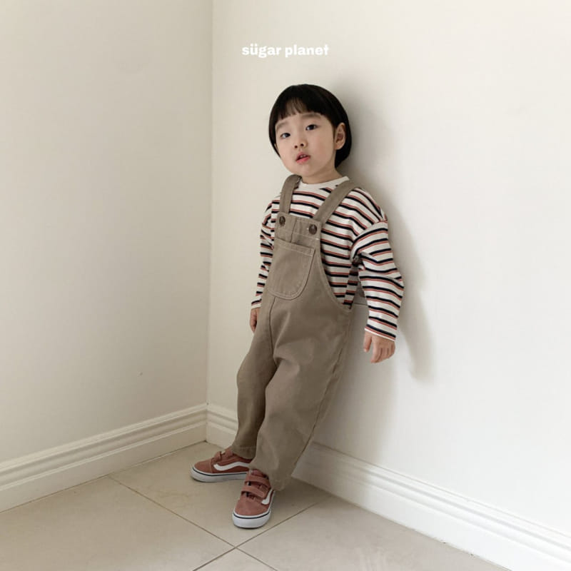 Sugar Planet - Korean Children Fashion - #kidzfashiontrend - Gourme Dungarees - 2