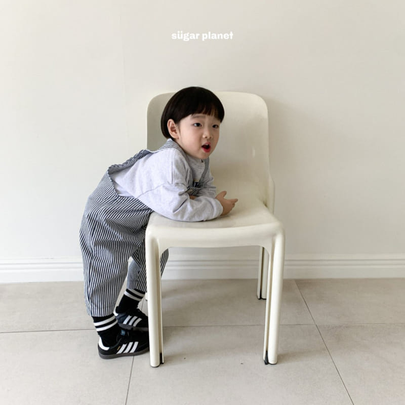 Sugar Planet - Korean Children Fashion - #littlefashionista - Wiley ST Denim Dungarees  - 6