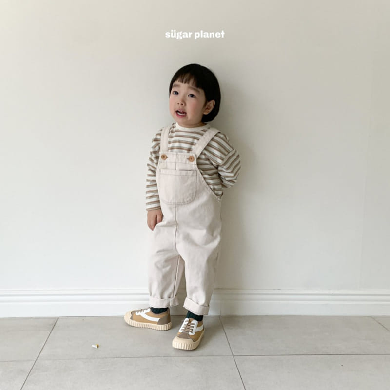 Sugar Planet - Korean Children Fashion - #magicofchildhood - Gourme Dungarees - 5