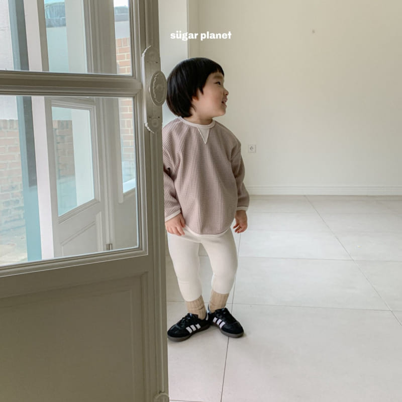Sugar Planet - Korean Children Fashion - #magicofchildhood - Waffle Sweatshirt - 7