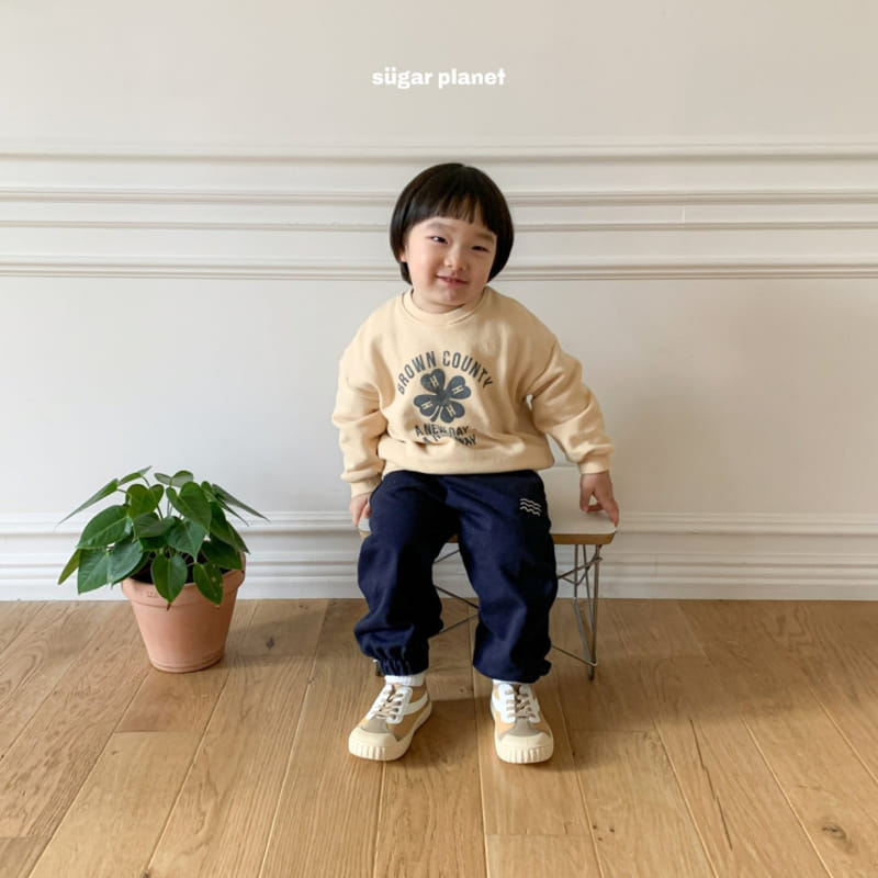 Sugar Planet - Korean Children Fashion - #minifashionista - Clover Crack Sweatshirt - 10