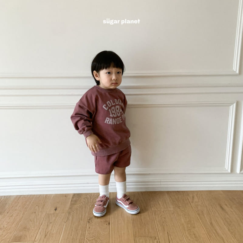 Sugar Planet - Korean Children Fashion - #prettylittlegirls - Hours Pigment Top Bottom Set - 3