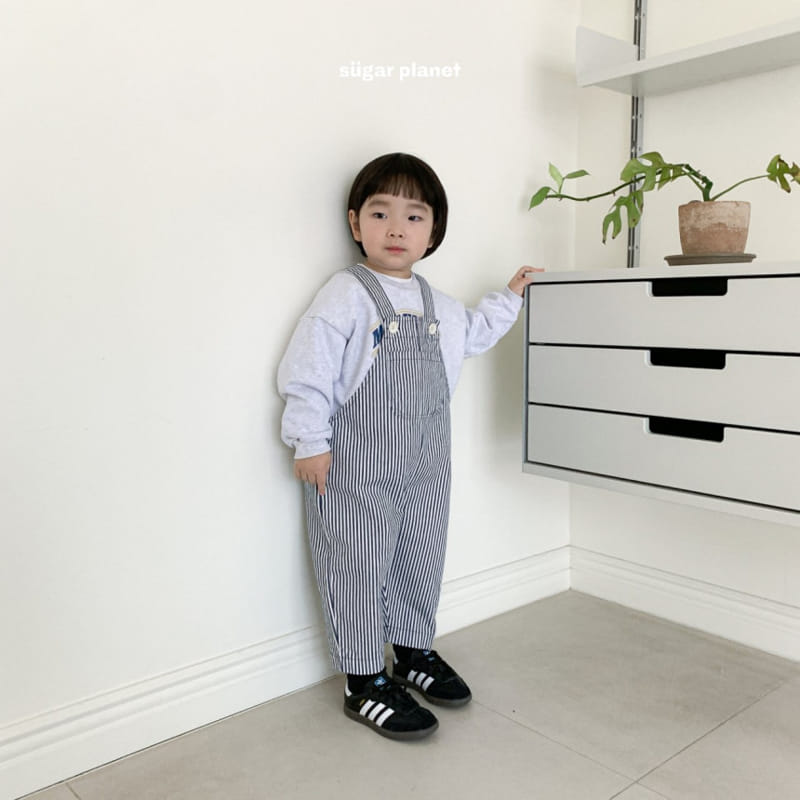 Sugar Planet - Korean Children Fashion - #todddlerfashion - Wiley ST Denim Dungarees  - 10