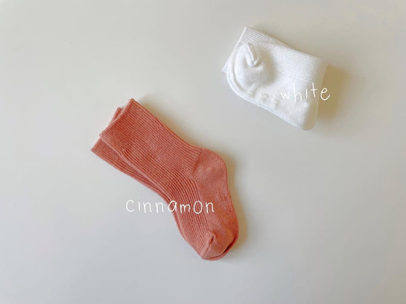 Teamand - Korean Children Fashion - #designkidswear - Apple Cinnamon Socks Set - 5