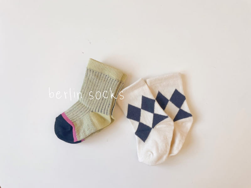 Teamand - Korean Children Fashion - #designkidswear - Berlin Socks Set - 2