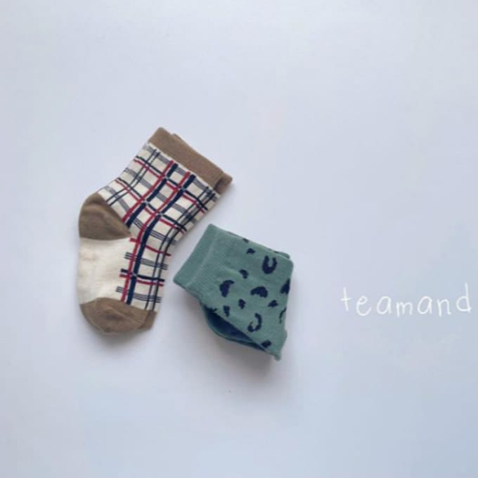 Teamand - Korean Children Fashion - #discoveringself - Pipi Socks Set