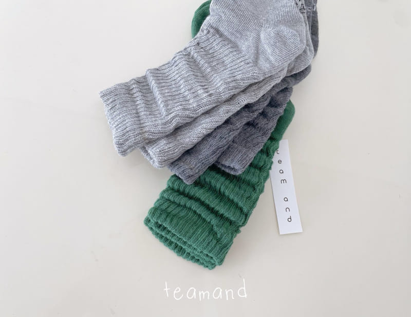 Teamand - Korean Children Fashion - #discoveringself - Warmer Socks Set - 2