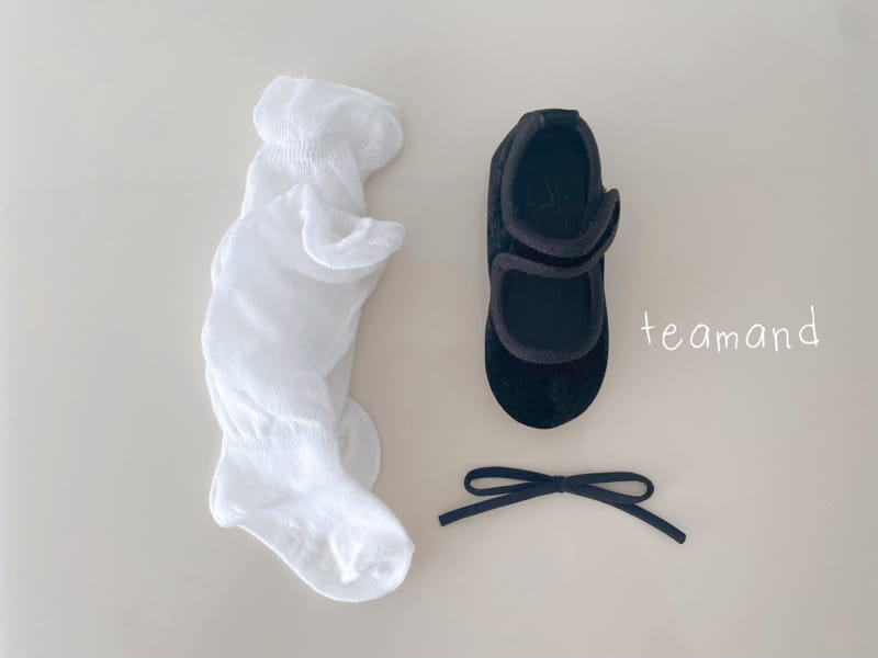 Teamand - Korean Children Fashion - #kidsshorts - Muley Loose Knee Socks - 5
