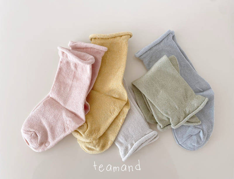 Teamand - Korean Children Fashion - #kidsstore - Spring Pearl Socks Set - 3