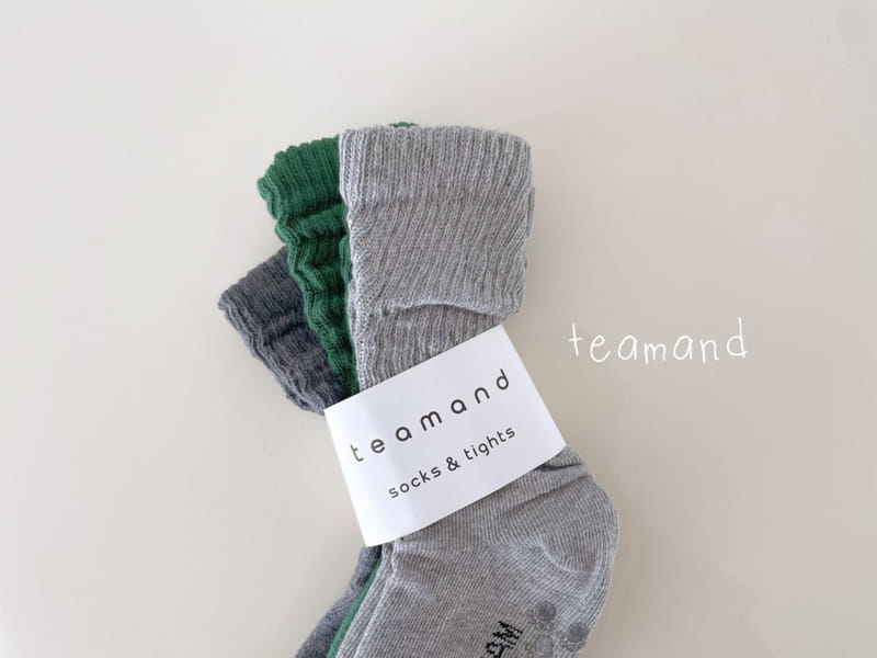 Teamand - Korean Children Fashion - #littlefashionista - Warmer Socks Set - 8